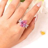Eloise Pink Sapphire Ring