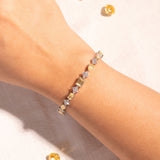 Kayla Yellow Tennis Bracelet