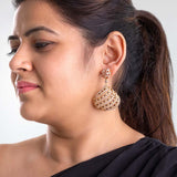 Magnolia Blue Enamel Earrings