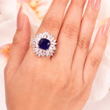Oraya Sapphire Blue Ring