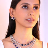 Samara Blue Necklace Set