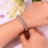 Lunessa yellow Tennis Bracelet