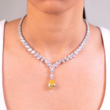 Clara Yellow Pendant Set