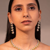 Scarlett Sapphire Yellow Necklace Set