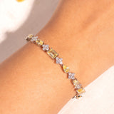 Kayla Yellow Tennis Bracelet