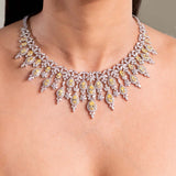 Kathy Sapphire Yellow Necklace Set