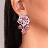 Seraphine Sapphire Pink Necklace Set