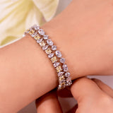 Lunessa yellow Tennis Bracelet