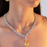 Eloise Yellow Pendant Set