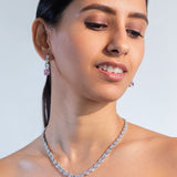 Elena Pink Pendant Set