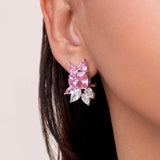Marbella Pink Stud Earrings