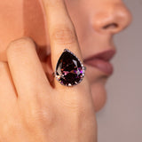Aurielle Plum Ring