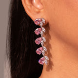 Scarlett Sapphire Pink Necklace Set