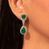 Veloria Emerald Green Necklace Set