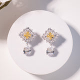 Vireya Yellow Drop Earrings