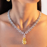 Eloise Yellow Pendant Set