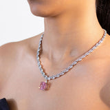 Elena Pink Pendant Set