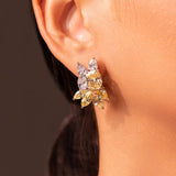 Marbella Yellow Stud Earrings