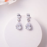 Calira Crystal Drop Earrings