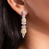 Kathy Sapphire Yellow Necklace Set