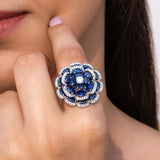 Vespara Blue Sapphire Ring