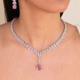 Clara Pink Pendant Set
