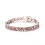 Novara Plum Tennis Bracelet