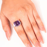 خاتم ميريلا من الياقوت الأصفر