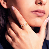Iva Crystal Diamante Ring
