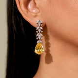 Daphne Yellow Pendant Set