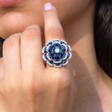 Vespara Blue Sapphire Ring