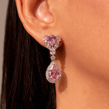 Veloria Sapphire Pink Necklace Set