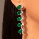 Scarlett Emerald Green Necklace Set