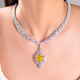 Ardenia Yellow Pendant Set