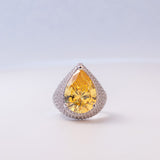 Valeria Sapphire Yellow Ring