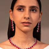 Scarlett Ruby Red Necklace Set
