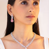 Eloise Pink Pendant Set