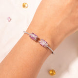 Vivienne Sapphire Pink Bracelet
