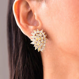 Corelle Yellow Stud Earrings