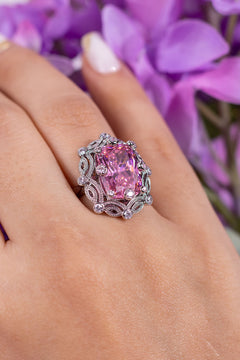 Solaris Sapphire Pink Ring