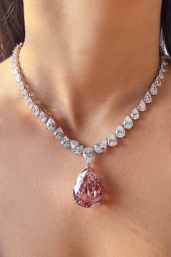 Andie Pink Pendant Set