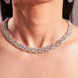 Milly Sapphire Yellow Necklace Set