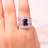 Zafira Purple Ring