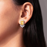 Raya Yellow Stud Earrings