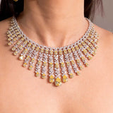 Susan Sapphire Yellow Necklace Set