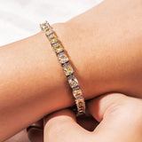Pulsera de tenis Zinnara rosa