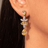 Alora Sapphire Yellow Necklace Set