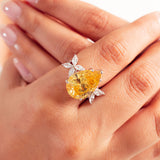 Eloise Sapphire Yellow Ring