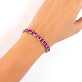 Novara Ruby Pink Tennis Bracelet