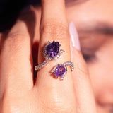 Amaya Purple Ring